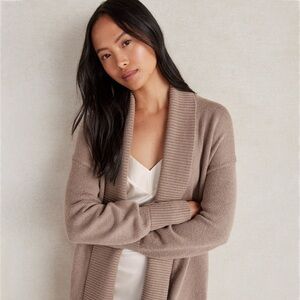 Max & Mia Spring Autumn Fashion Cardigan Coat Winter Women's Long Sleeve Large